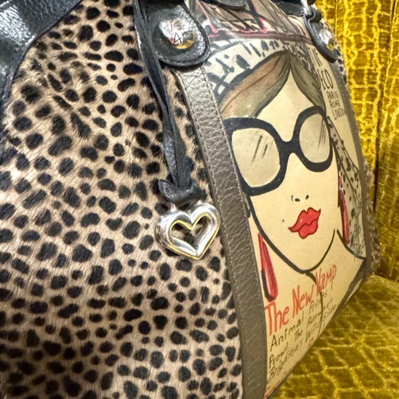 Retired Brighton Iconic Fashionista Handbag Brighton Art Deco Purse - Picture 10 of 10